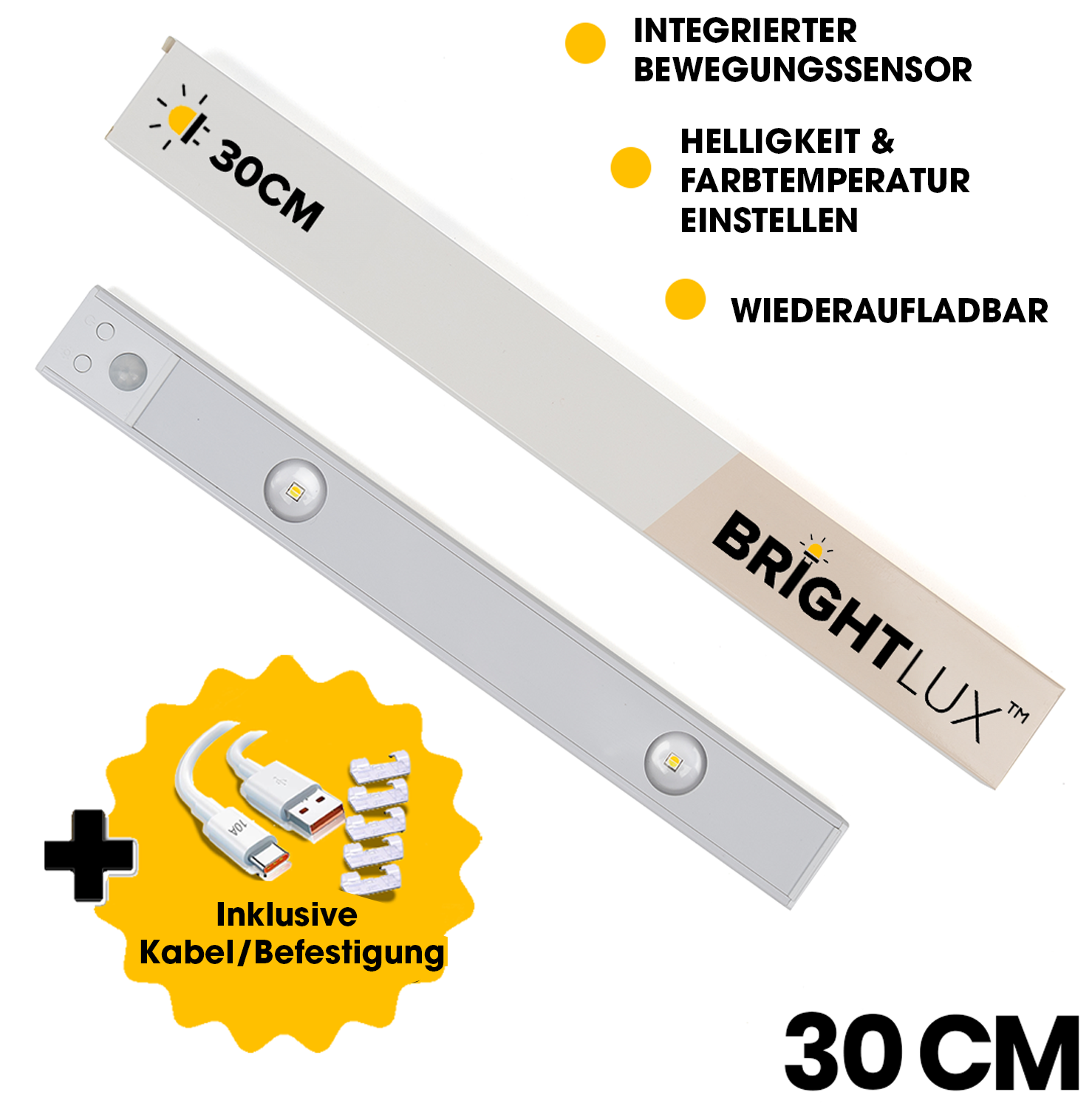 BrightLux™ – Draadloze LED-lamp
