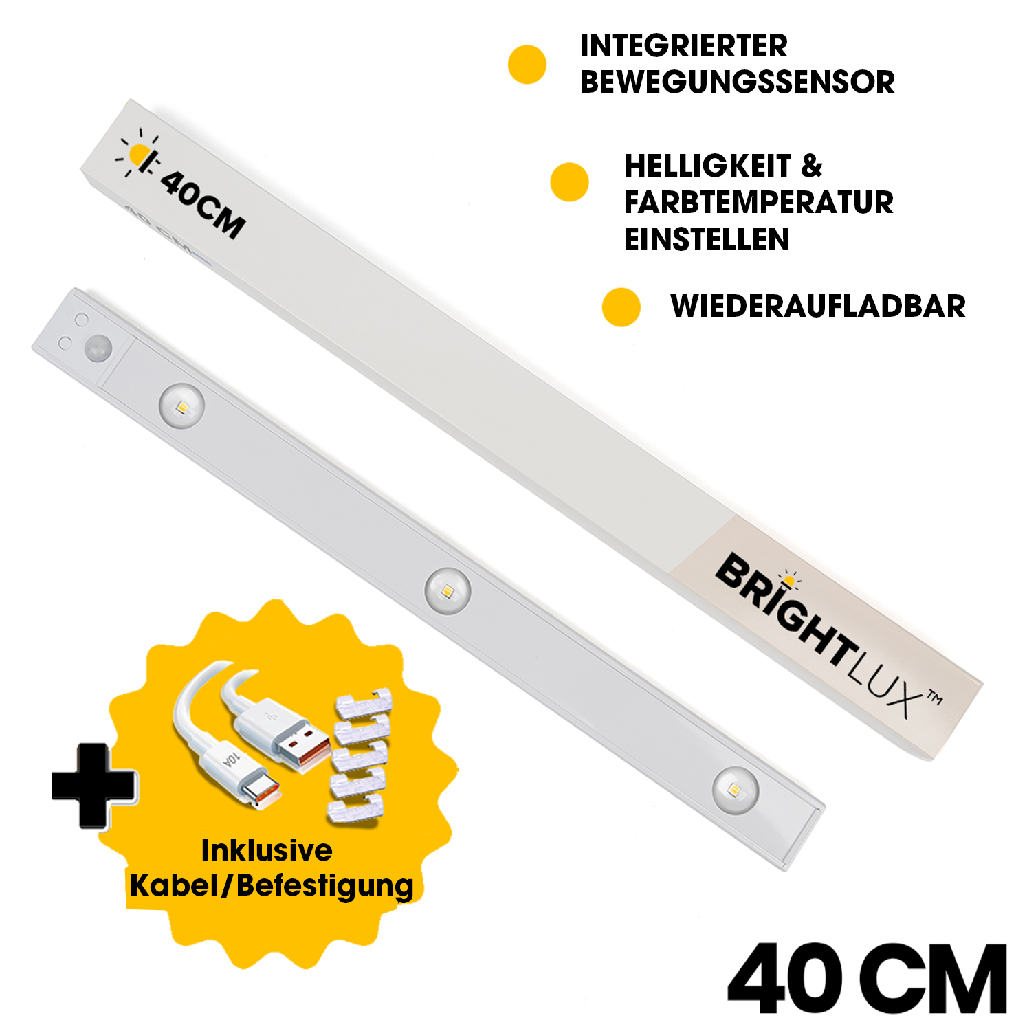 BrightLux™ – Draadloze LED-lamp