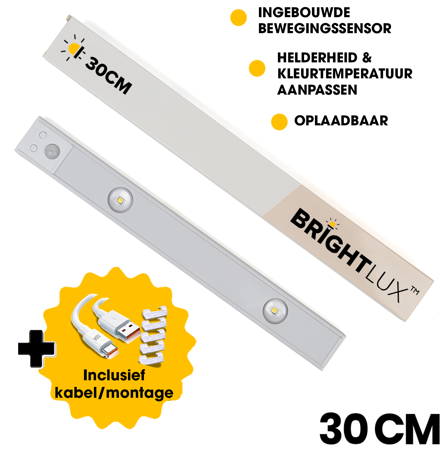 BrightLux™ – Draadloze LED-lamp