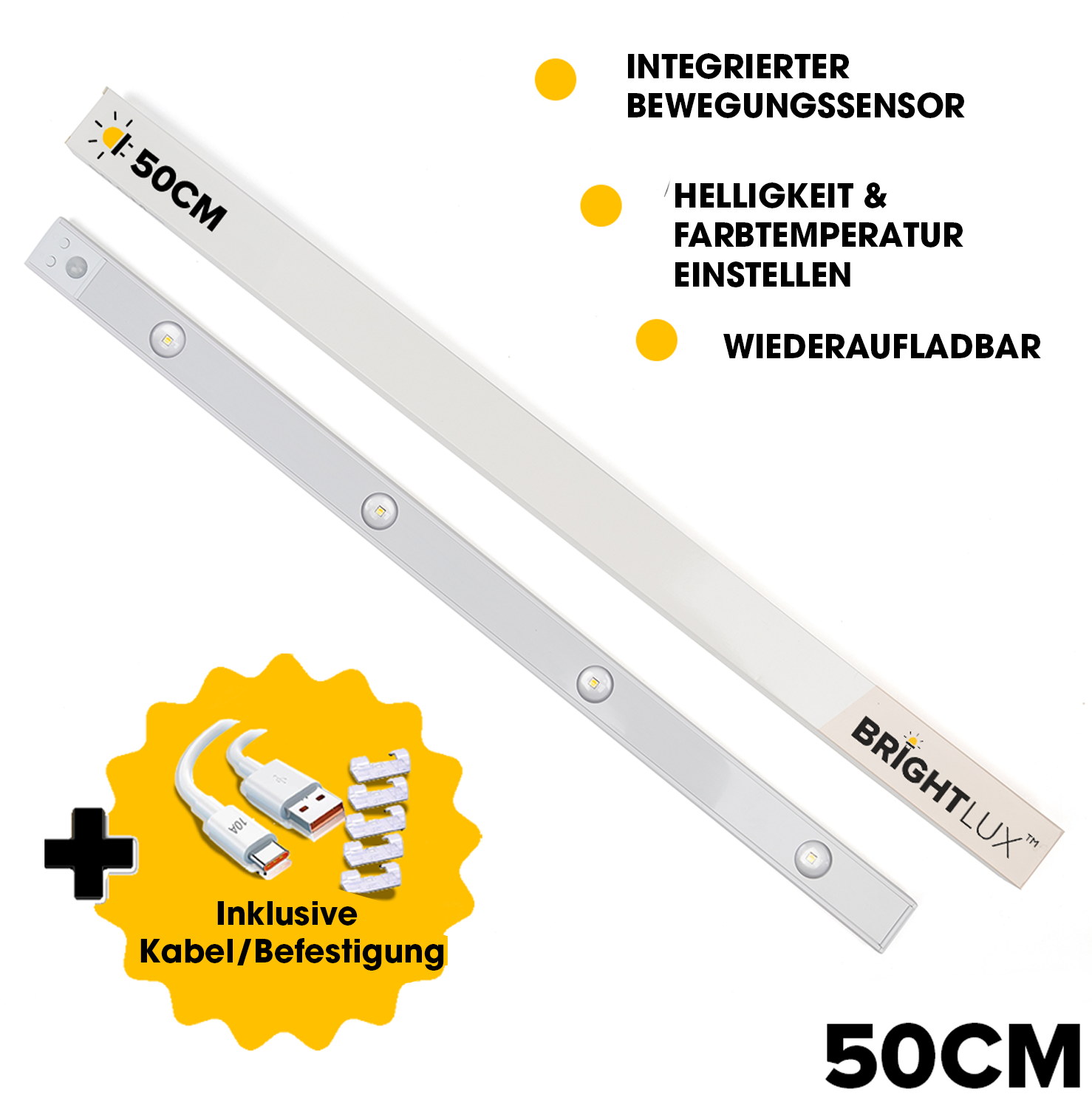 BrightLux™ – Draadloze LED-lamp